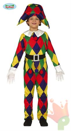 COSTUME ARLECCHINO BAMBINO 7-9 ANNI