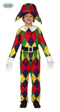 COSTUME ARLECCHINO BAMBINO 10-12 ANNI