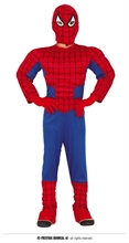 COSTUME SPIDER BOY SPIDERMAN BAMBINO 7-9 ANNI