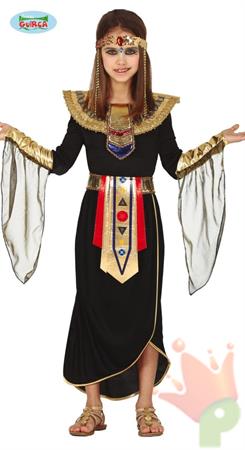 COSTUME EGIZIANA CLEOPATRA BAMBINA 5-6 ANNI
