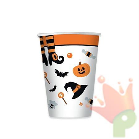 BICCHIERI 200CC HALLOWEEN 8PZ