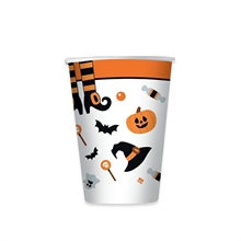 BICCHIERI 200CC HALLOWEEN 8PZ