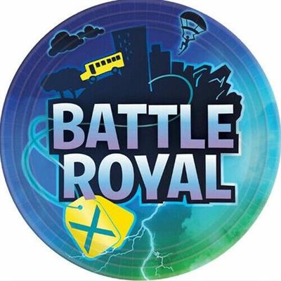 PIATTI 23CM BATTLE ROYAL 8PZ