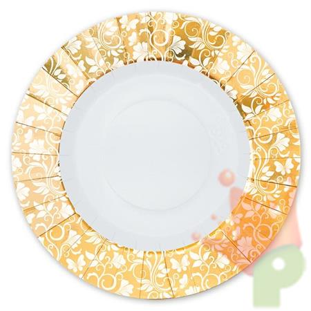 PIATTI 30CM ORO CELEBRITY 8PZ