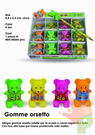 GOMMINE FORMA ORSETTO