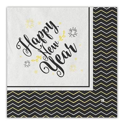 TOVAGLIOLI 33X33 HAPPY NEW YEAR 20PZ