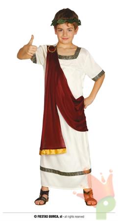 COSTUME IMPERATORE ROMANO TG. 10-12 ANNI