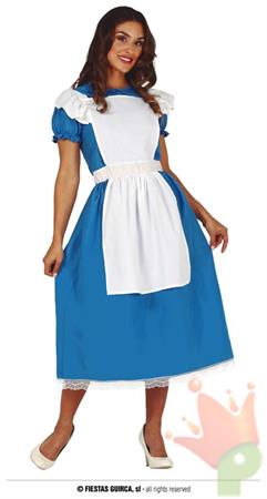 COSTUME PRINCIPESSA ALICE NEL PAESE DELLE MERAVIGLIE TG. 42-44