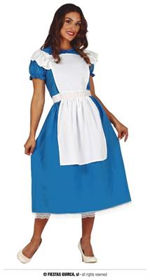 COSTUME PRINCIPESSA ALICE NEL PAESE DELLE MERAVIGLIE TG. 42-44