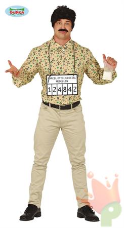 COSTUME COSTUME TRAFFICANTE ADULTO TAGLIA L 52 54