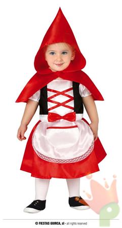 COSTUME CAPPUCCETTO ROSSO TG. 12-18 MESI