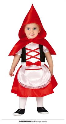 COSTUME CAPPUCCETTO ROSSO TG. 12-18 MESI