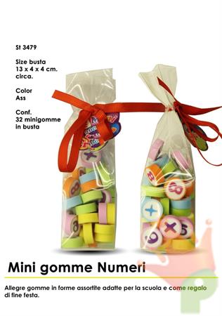 BOX GOMME NUMBERS