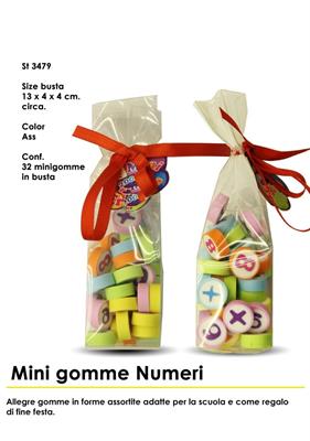 BOX GOMME NUMBERS