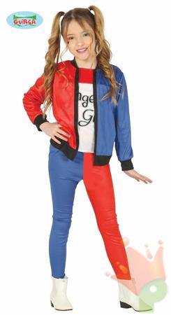 COSTUME DANGEROUS GIRL BAMBINA 10-12 ANNI