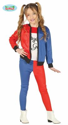 COSTUME DANGEROUS GIRL BAMBINA 10-12 ANNI