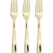 SET FORCHETTE ORO 24PZ