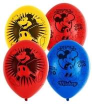 PALLONCINI 11INCH 28CM TOPOLINO 6PZ