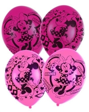 PALLONCINI 11INCH 28CM MINNIE 6PZ