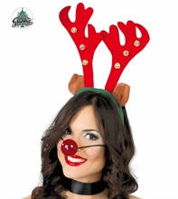 CERCHIETTO RENNA CON SONAGLI