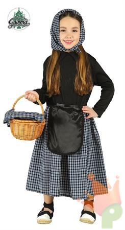 COSTUME CONTADINA TG. 5-6 ANNI
