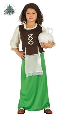 COSTUME PASTORELLA VERDE TG. 3-4 ANNI