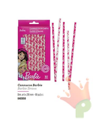 CANNUCCE BARBIE D. 6X210MM BIO 80PZ