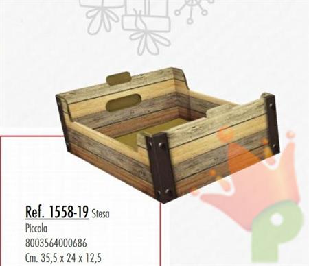 CASSETTA MEDIA ROVERE 35,5X24X12,5 CM
