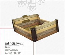CASSETTA MEDIA ROVERE 35,5X24X12,5 CM