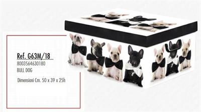 SCATOLA CAMBIO STAGIONE BULLDOG 50X39X25CM