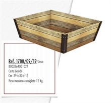 CESTA GRANDE ROVERE 39X30X13CM