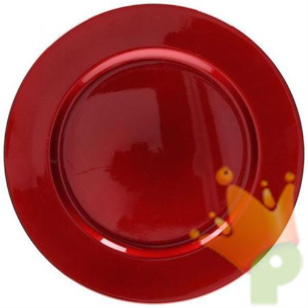 SOTTOPIATTO ALA 33CM ROYAL RED