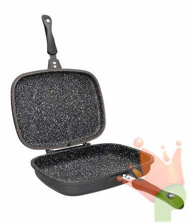 FORNETTO-PADELLA DOPPIA 30X22CM SPHERA INDUZIONE
