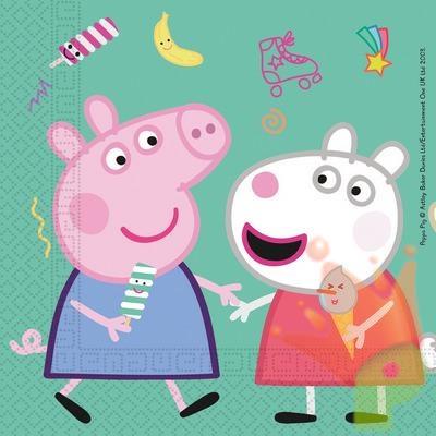 TOVAGLIOLI 33X33 PEPPA PIG MESSY 20PZ