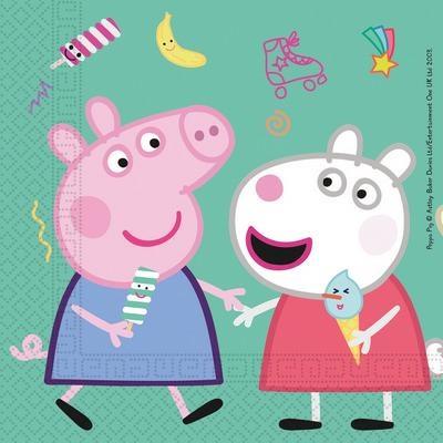 TOVAGLIOLI 33X33 PEPPA PIG MESSY 20PZ