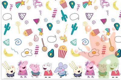 TOVAGLIA 120X180CM PEPPA PIG MESSY