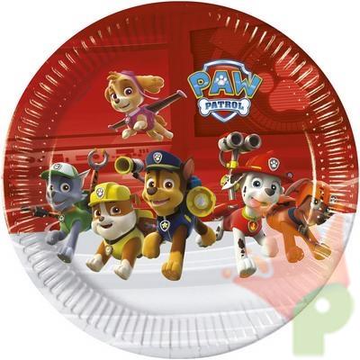 PIATTO 23CM PAW PATROL READY FOR ACTION 8PZ