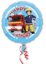 PALLONCINO MYLAR 18INCH 45CM SAM IL POMPIERE