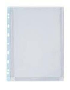 BUSTA 4 FORI TRASPARENTE 22X30 50PZ
