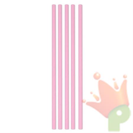 CANNUCCE ECOLOR IN CARTA D. 0,5CM ROSA H. 20CM 50PZ