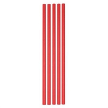 CANNUCCE ECOLOR IN CARTA D. 0,5CM ROSSO H. 20CM 50PZ