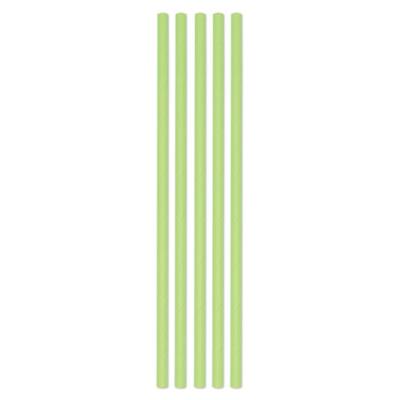 CANNUCCE ECOLOR IN CARTA D. 0,5CM VERDE MELA H. 20CM 50PZ