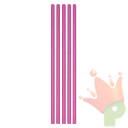 CANNUCCE ECOLOR IN CARTA D. 0,5CM FUCSIA H. 20CM 50PZ
