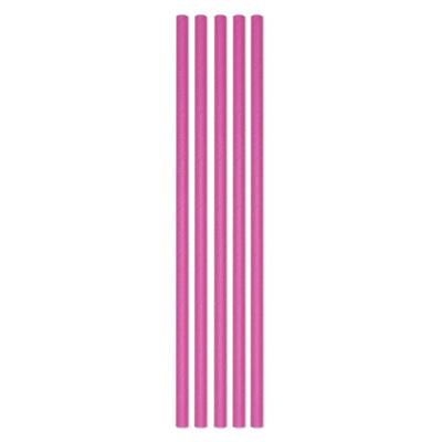 CANNUCCE ECOLOR IN CARTA D. 0,5CM FUCSIA H. 20CM 50PZ
