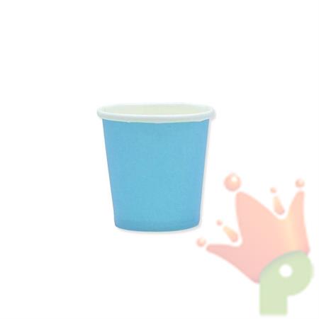 BICCHIERI 80CC ECOLOR CELESTI 25PZ