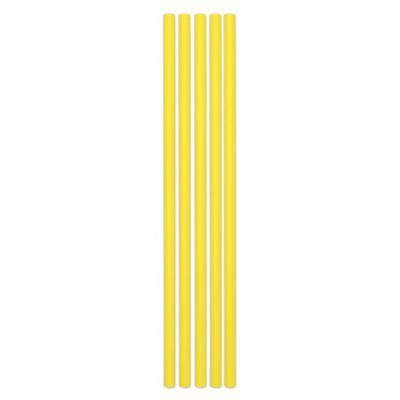 CANNUCCE ECOLOR IN CARTA D. 0,5CM GIALLE H. 20CM 50PZ