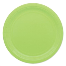 PIATTI 24CM ECOLOR VERDE MELA 25PZ