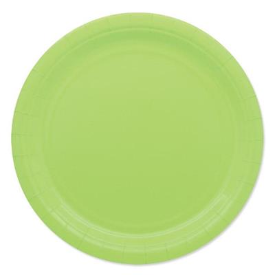 PIATTI 24CM ECOLOR VERDE MELA 25PZ