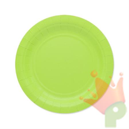 PIATTI 18CM ECOLOR VERDE MELA 25PZ