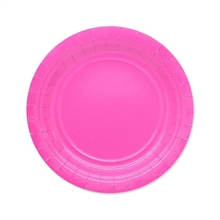 PIATTI 18CM ECOLOR FUCSIA 25PZ
